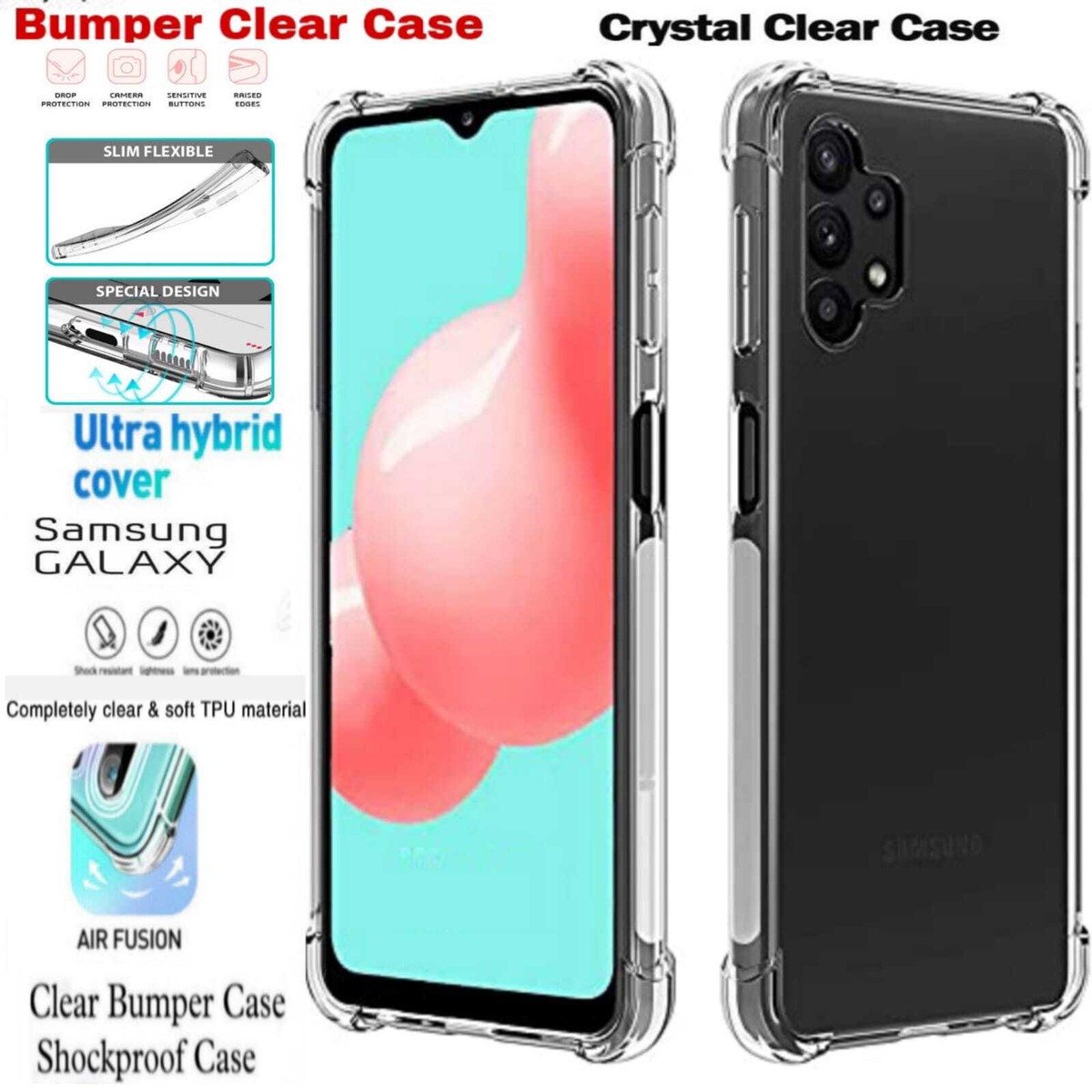 Bumper Case Phone Cases For The Samsung A21 Silicone Cover Galaxy