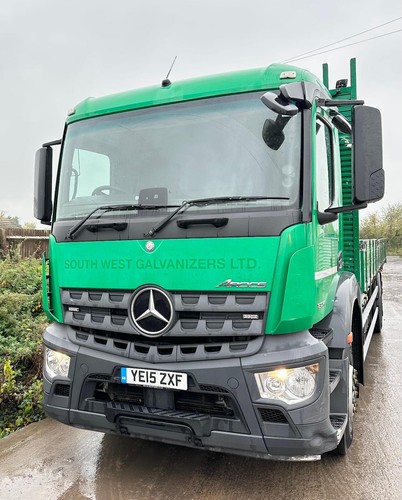 2015 MERCEDES AROCS 1824 DROPSIDE IDEAL SCAFFOLDING 18 TON AIR-CON EURO 6 U-LEZ - Picture 9 of 13