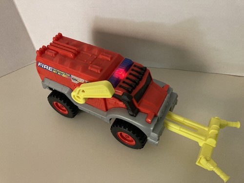 Matchbox Fire Truck Power Shift Lights & Sounds 2011 Mattel #W6912 Firetruck - Picture 8 of 12
