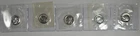 1960 - 1964 10C Proof Silver Roosevelt Dime Five Coin Lot - In Mint Cellophane