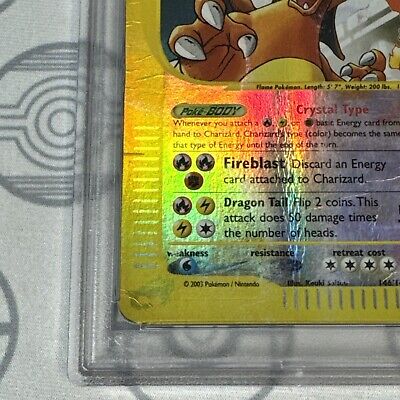 PSA 1 Charizard 146/144 POP 33 2003 Skyridge Reverse Holo PSA 1 Charizard 146/144 POP 33 2003 Skyridge Reverse Holo