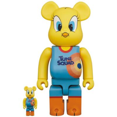 MEDICOM TOY - 美品 BE@RBRICK TWEETY SPACE JAM Medicom Be@rBrick BearBrick Tweety (Space Jam : A New Legacy