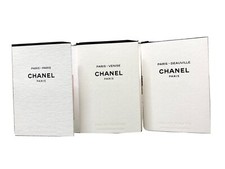 Bundle of 3 Les Eux De Chanel Sample Paris- Paris/ Venise/ Deauville 1.5ml each