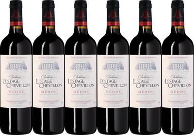 6x Château Lestage-Chevillon Cru Bourgeois, 2016 - Château Lestage Chevillon, B 