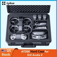 Lykus Titan AT200 Waterproof Hard Case for DJI Avata 2 Fly More Combo and RC3