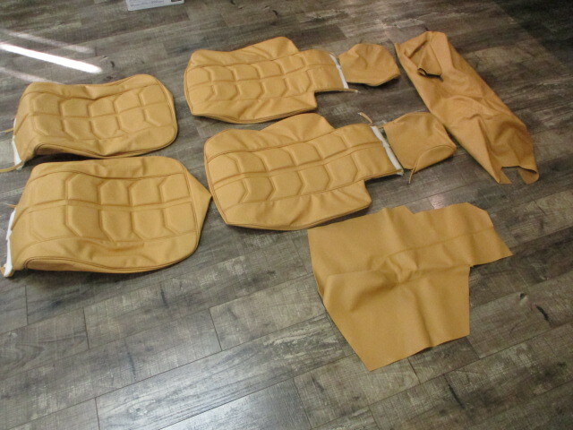 Ferrari 308 Seats, Center Console Leather Interior Set -  Beige