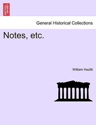 Notes, etc.                                                                    