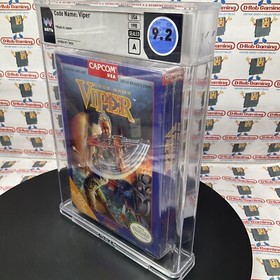 Code Name Viper CAPCOM Super New Sealed VGA WATA CGC Gamecube NES SNES Contra