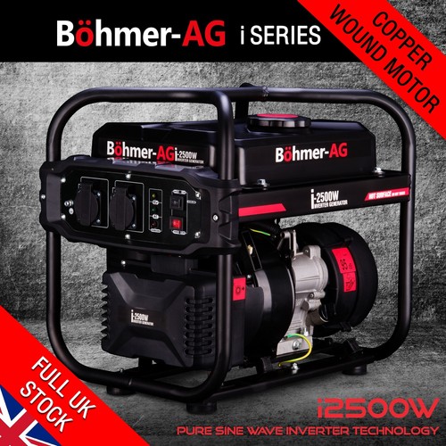 Generador inversor de gasolina silencioso portátil motor de 4 tiempos camping 5060569761168 | eBay