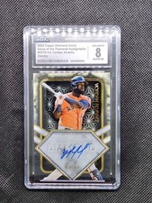 2023 Topps Diamond Icons Yordan Alvarez On-Card Auto /10 CGC 8