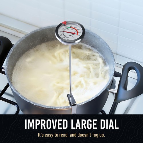 Süßigkeiten Thermometer mit Topfclip - Frittieren Öl klassisch (beliebt)  - Bild 4 von 8