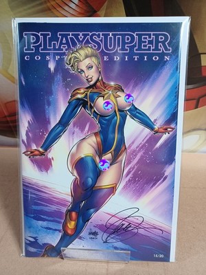 PlaySuper Caption Marvel Cosplay Signed Jose Varese Limited Full N Faro s Lounge