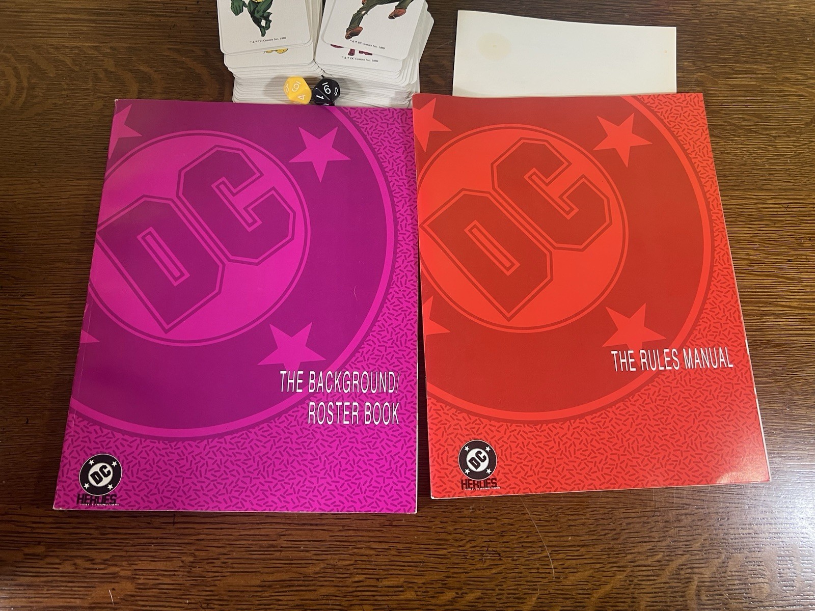 DC Heroes Role-Playing Game 2nd Edition Core Box Set Mayfair Games RPG 1989
