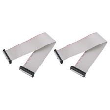 5 Pcs IDC Connector Flat Ribbon Cable 34 Pins FC 2.54mm Pitch 30cm Length