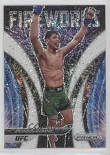 2022 Panini Prizm UFC Fireworks White Sparkle Prizm Brandon Moreno #18 0pr2