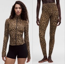 NWT Lululemon Define Leopard Print Jacket & L...