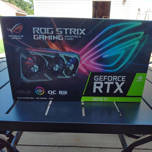 ASUS ROG Strix GeForce RTX 3070 Ti OC 8GB GDDR6X Graphics Card