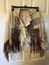 Animal Print Upcycled Sweater