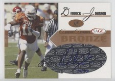 2005 SAGE Auto Bronze /450 Derrick Johnson #A24 Auto 0sp7