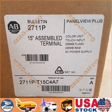 =NEW Allen Bradley 2711P-T15C4A7 PanelView Plus, 15" Assembled Termi US Free Tax