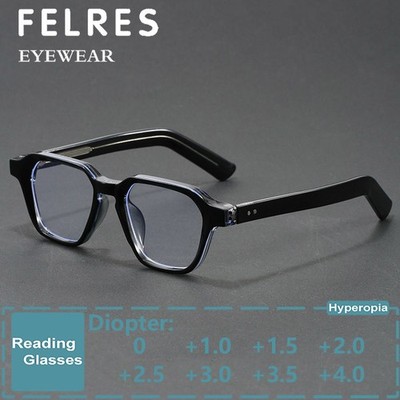 Men Women Blue Light Blocking Reading Glasses Clear Lens Presbyopic Glasses New