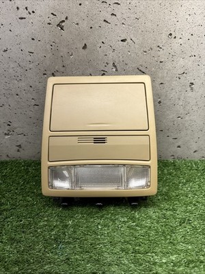 2007-2011 Toyota Camry Overhead Console Dome Map Light Storage Tan Beige