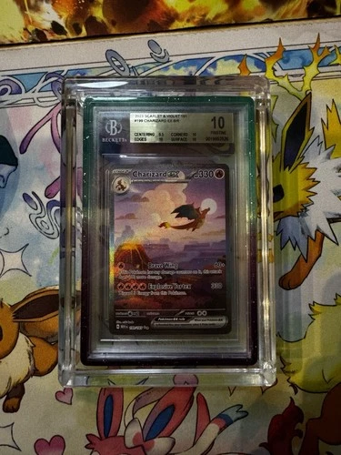 2023 Pokemon Scarlet&Violet 151 Charizard ex SIR #199/165 BGS 10 Pristine Eng