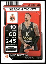 DANIEL THEIS 2025-26 Panini Contenders EuroLeague Season Ticket #65