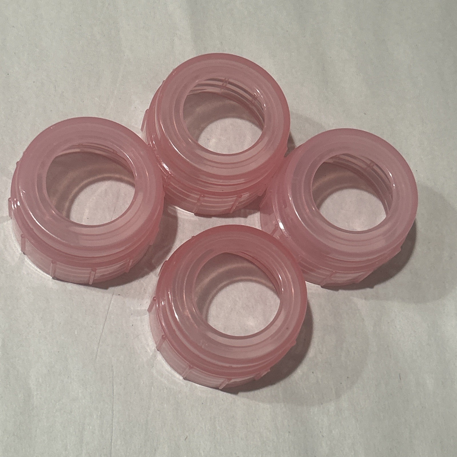 Lot of 4 Dr. Brown&rsquo;s Natural Flow Baby Bottle Pink Replace
