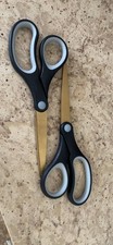 Westcott 8 Inch Titanium Scissors 2 Pack Black Gold Office Home Shears