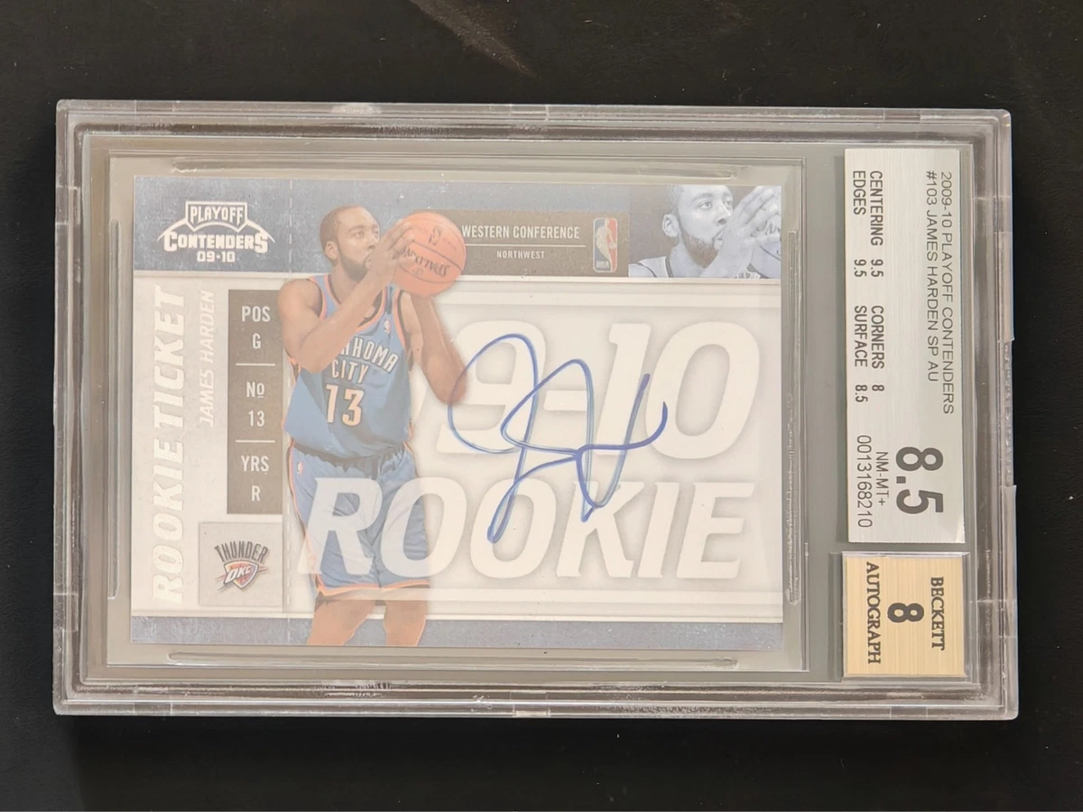 James Harden Autographed Basketball Trading Cards for sale | eBay
