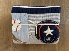 Pottery Barn Kids Twin/Twin XL All-Star Sports Quilt