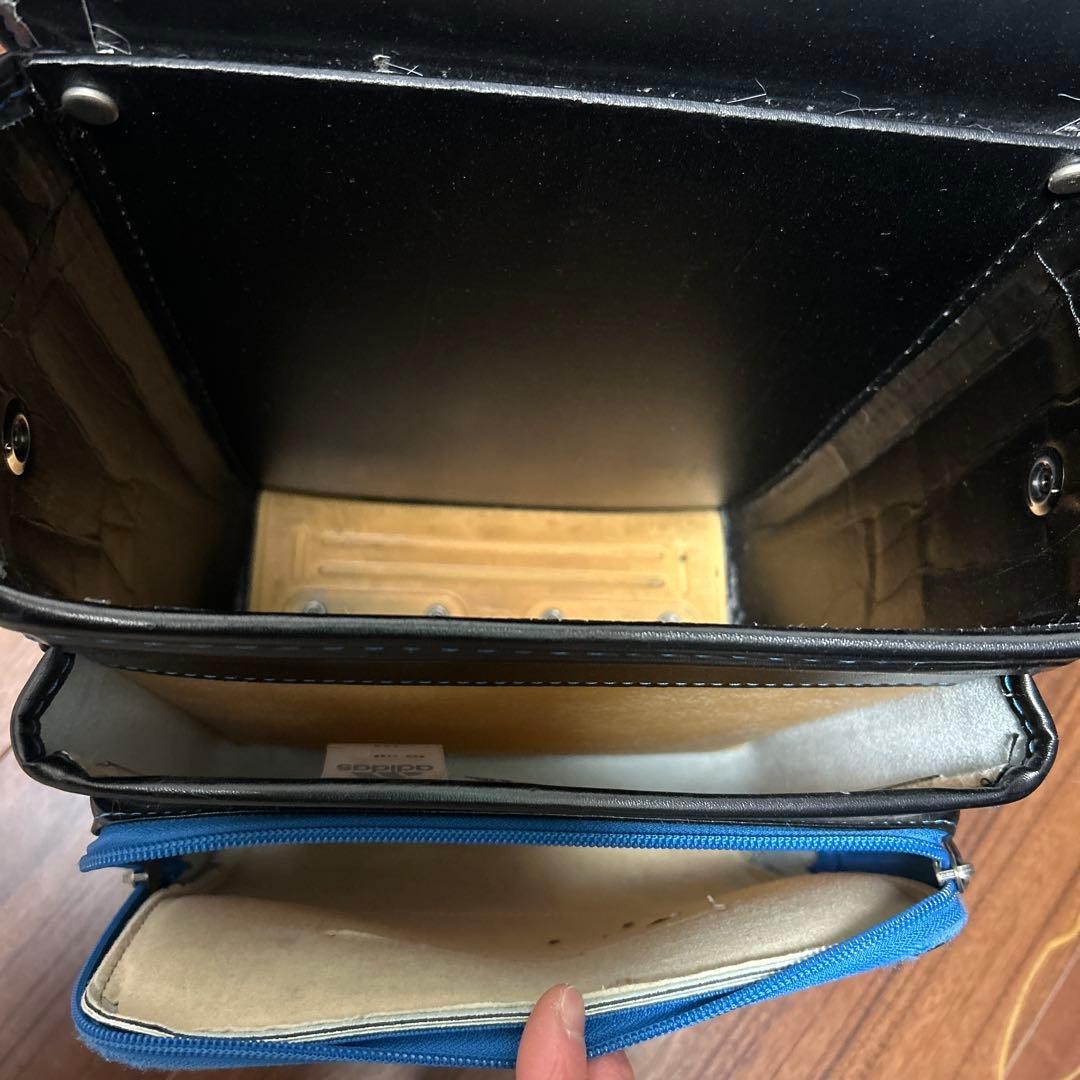 Adidas Black School Bag, Used, Some Wear, Lightweight Backpack kk6 thumbnail 11