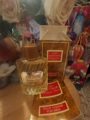 CHRISTIAN DIOR EAU SAUVAGE POUR HOMME FOR MEN 10ML EAU DE TOILETTE VINTAGE RARE