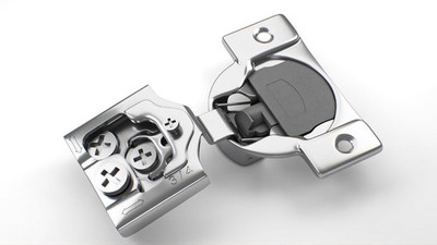 50-Pack, 3/4 inch Overlay Soft Closing Face Frame Cabinet Hinges, 105 Degree ...