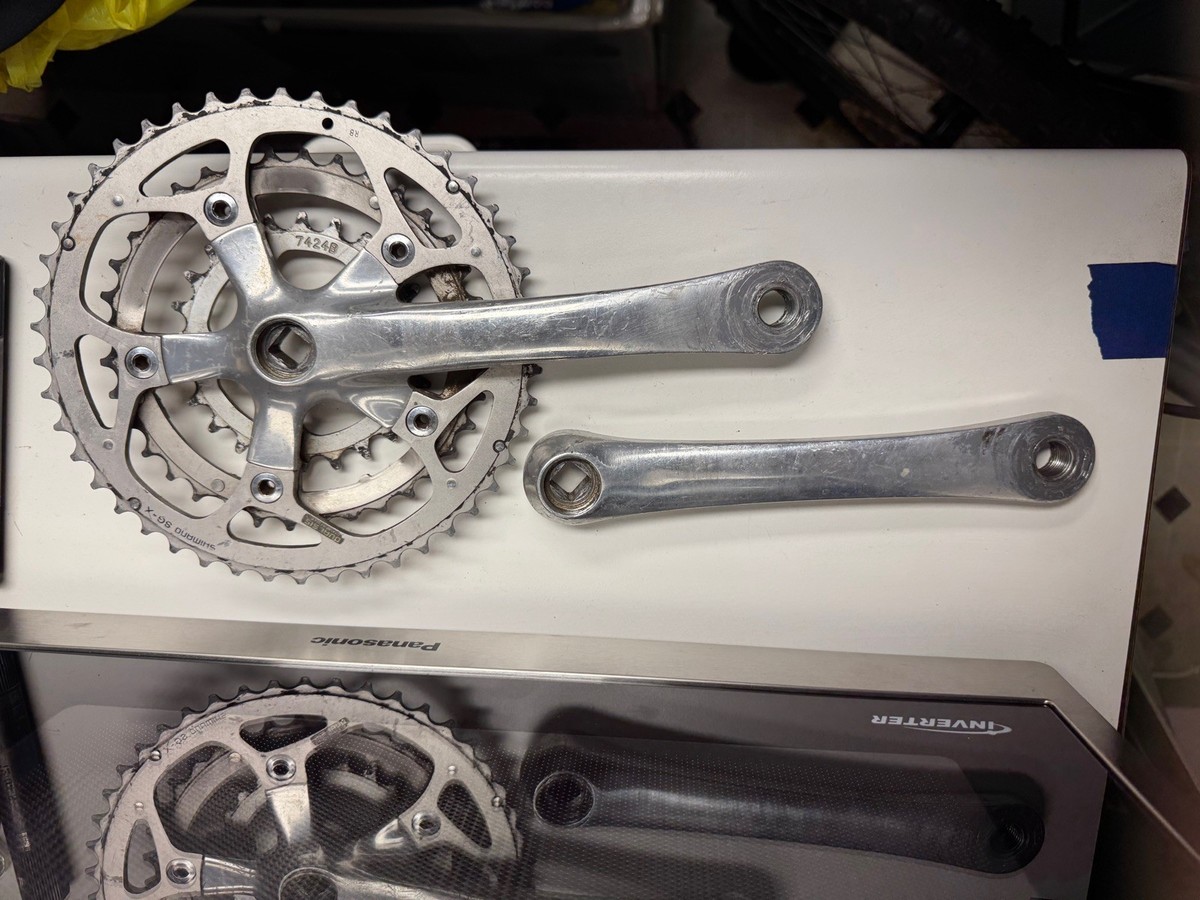 Shimano XTR FC-M900 Vintage Crank Set 180mm Square Taper | eBay