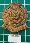 WW1 1915 Economy Issue 6th Bn Hampshire Regiment Cap Badge EB-2776
