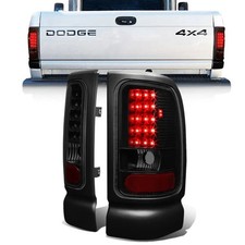 Smokeblack Led Tube Brake Tail Lights For 1994-2001 Dodge Ram 1500 2500 3500 Smokeblack Led Tube Brake Tail Lights For 1994-2001 Dodge Ram 1500 2500 3500