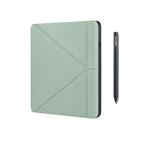 Kobo Sage eReader Bundle with Green SleepCover and Stylus - Afbeelding 2 van 7