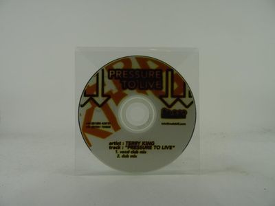 #ad TERRY KING PRESSURE TO LIVE A5 2 Track Promo CD Single including Plastic Sleev GBP 4.30