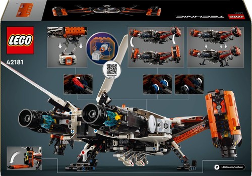 LEGO technic 42181 Astronave Heavy Cargo VTOL LT81 - Foto 12 di 22