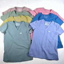 FIGS Scrub Lot Womens XXS Top/ XS Bottoms Mixed Colors Casma Zamora Jogger