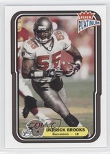 2004 Fleer Platinum Derrick Brooks #15 HOF 0l2