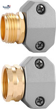 Zinc and Aluminum Male and Female Coupling, Fits All 5/8-Inch and 3/4-Inch Garde