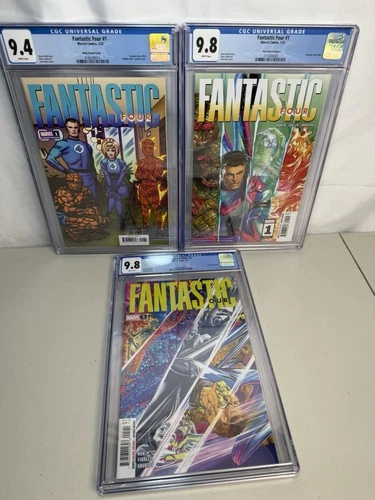 The Fantastic Four CGC Graded comic book lot 2023
