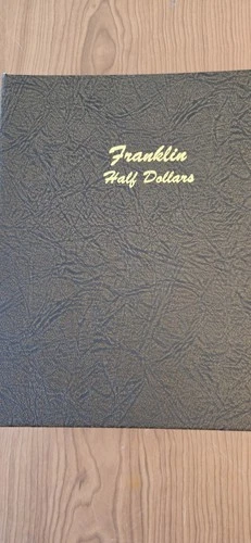 Franklin Half Dollar Set In A Dansco Album