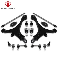 Set of 14 For 02-06 Honda CR-V Steering Tie Rod Sway Bar Control Arm Ball Joint