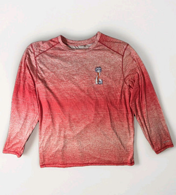 Paragon UPF 50+ Pelican Fishing Shirt XL Coral Long Sleeve Performance Tee