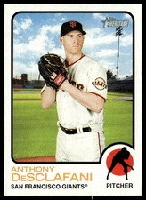 2022 Topps Heritage Anthony DeSclafani San Francisco Giants #317