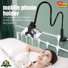 Universal 360 Lazy Holder Mobile Phone Stand Flexible Clip Desk Mount